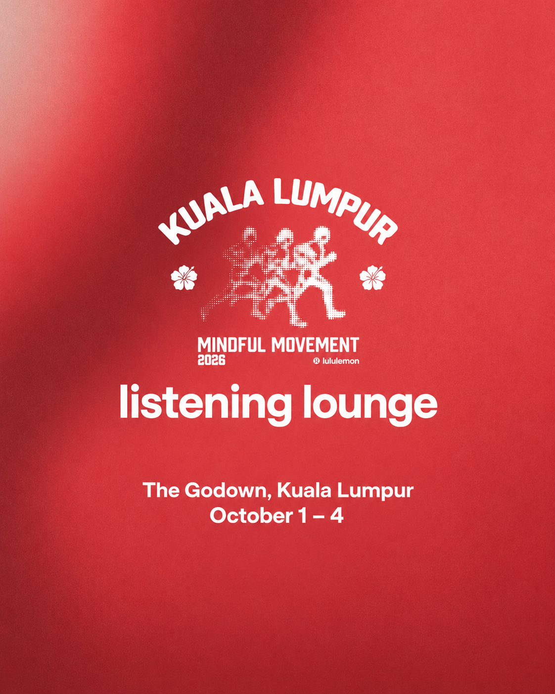 lululemon Listening Lounge Kuala Lumpur Collection campaign